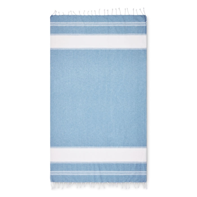 Beach bag with hammam towel