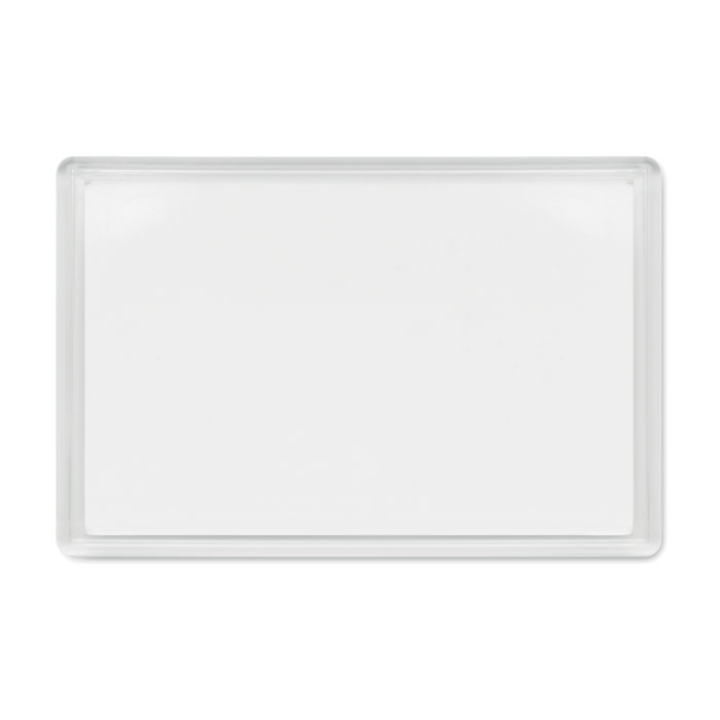 Acrylic photo magnet rectangula
