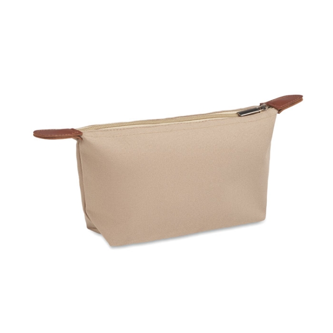Cosmetic bag in 600D RPET