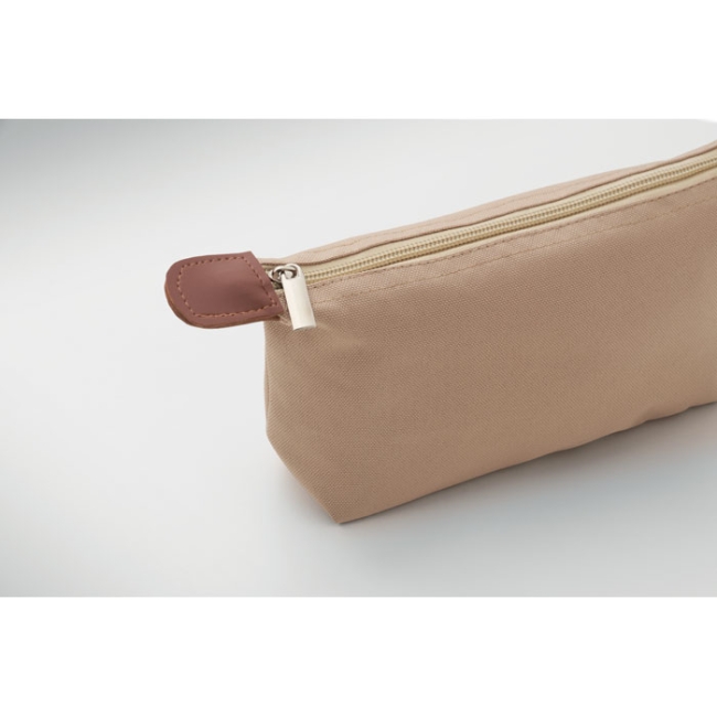 Cosmetic bag in 600D RPET