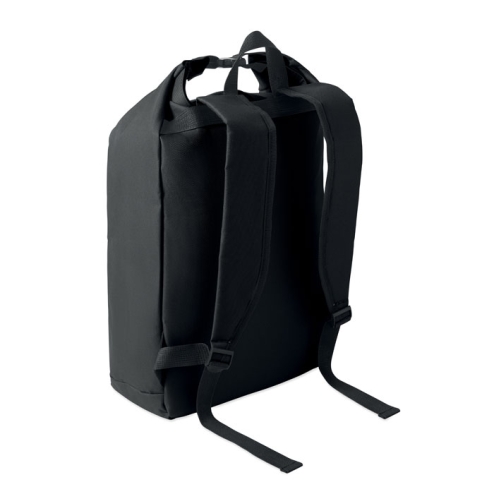 15'' roll top laptop backpack