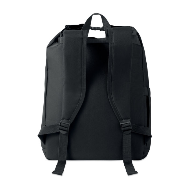 15'' roll top laptop backpack