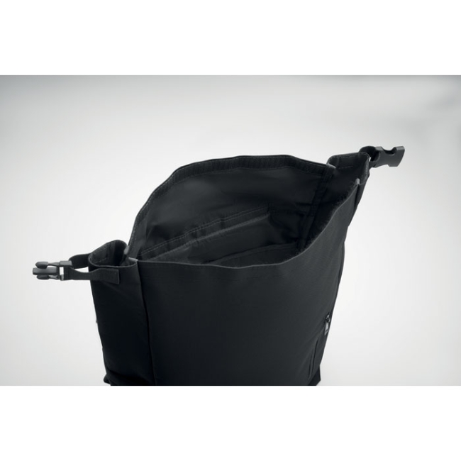 15'' roll top laptop backpack