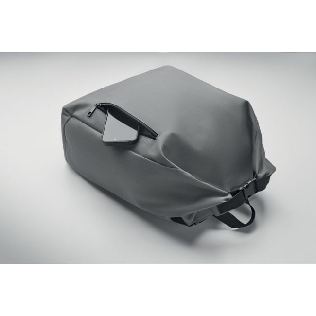 15'' roll top laptop backpack