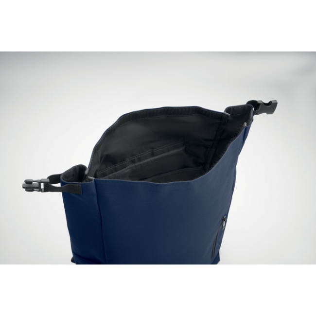 15'' roll top laptop backpack