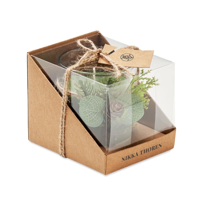 Porte-bougies de Noël