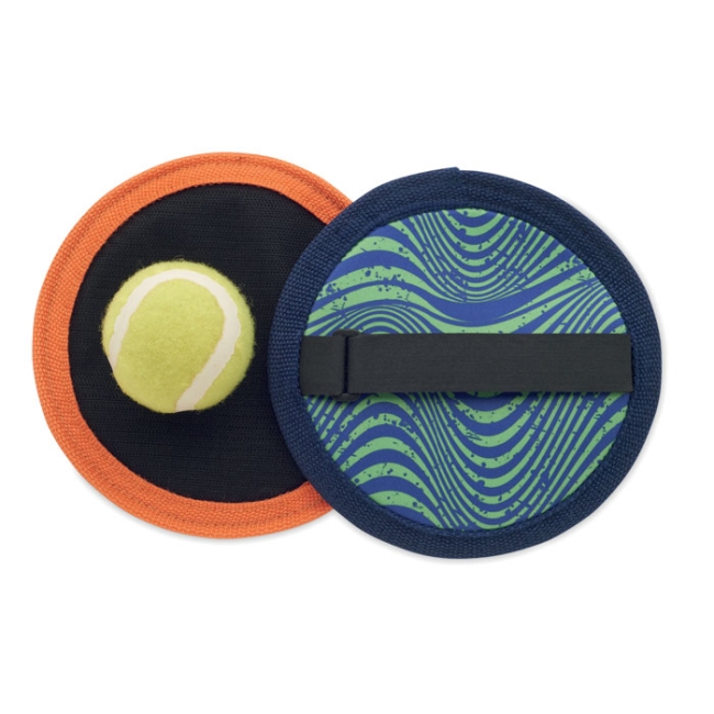 Neoprene ball catch game