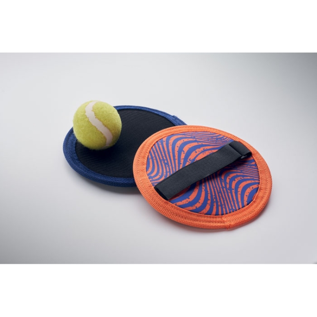 Neoprene ball catch game