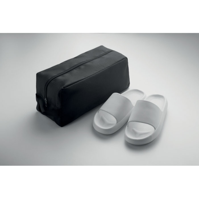 Shoe bag in 600D RPET