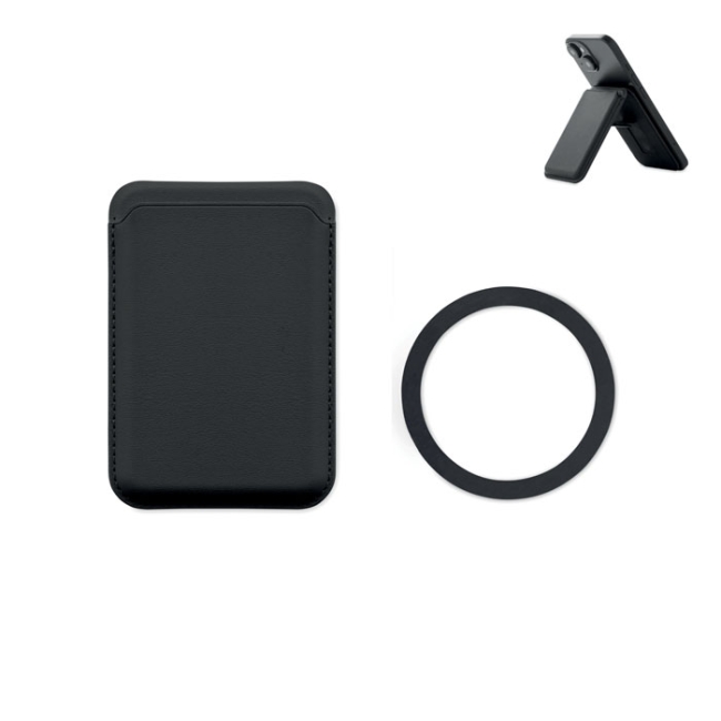 Magnetic credit card holder