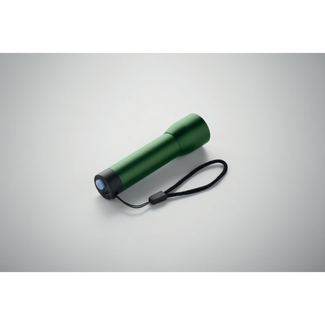 Lampe rechargeable en alu.
