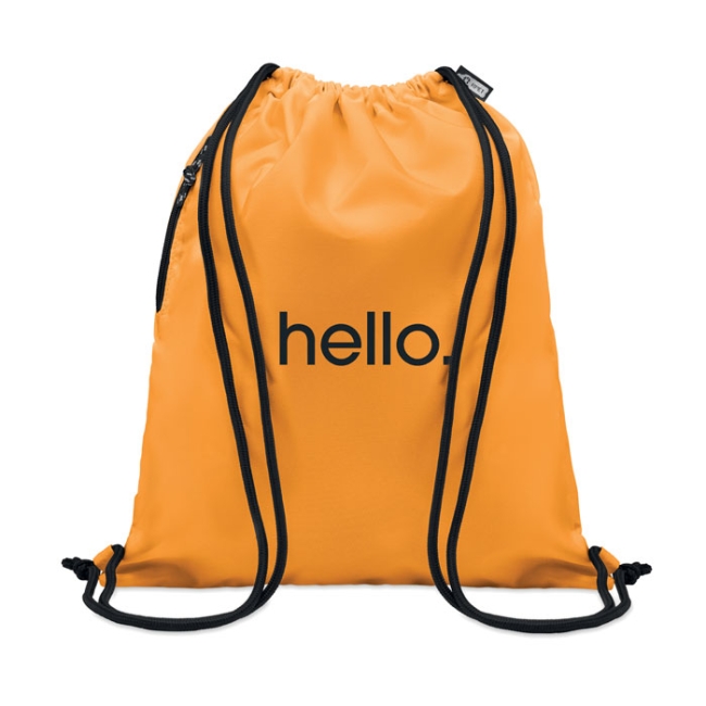 Large drawstring bag 300D RPET