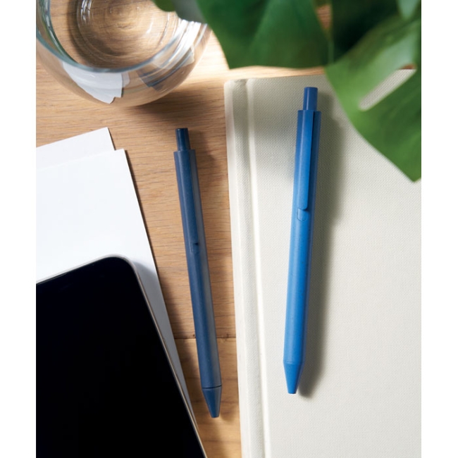 Wheat Straw/ABS push type pen