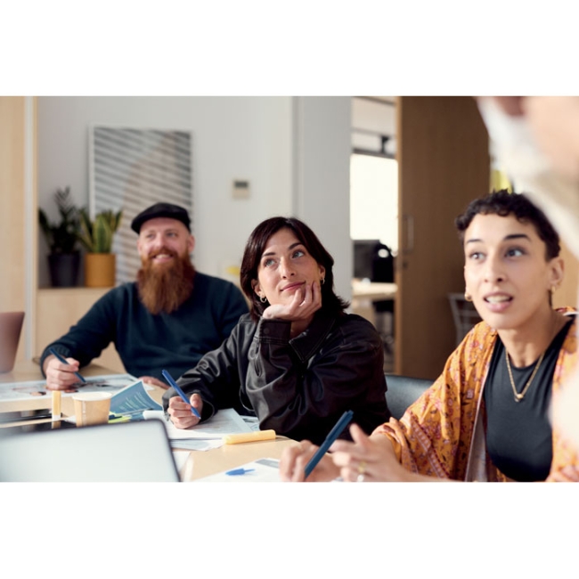 Stylo poussoir blé paille  PP.