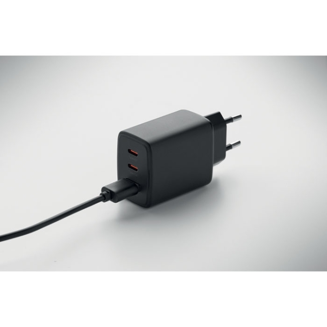 EU 2-pole wall adapter/charger
