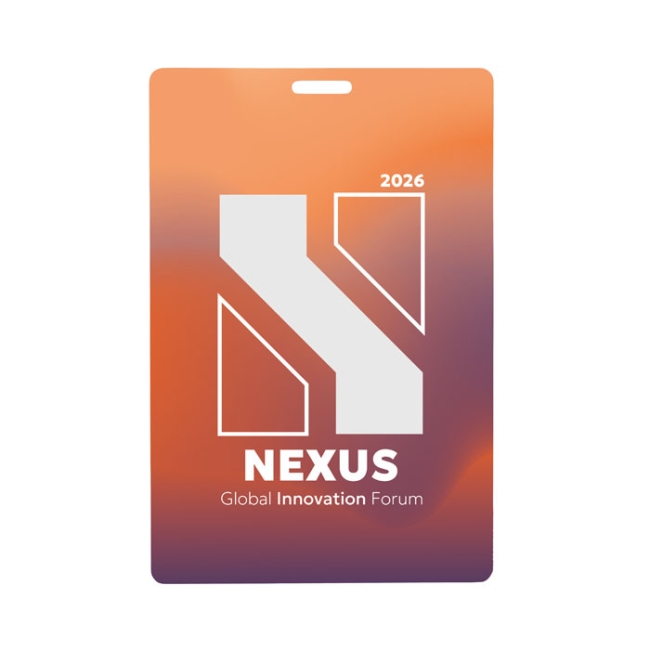 Lanyard badge 120 x 80mm