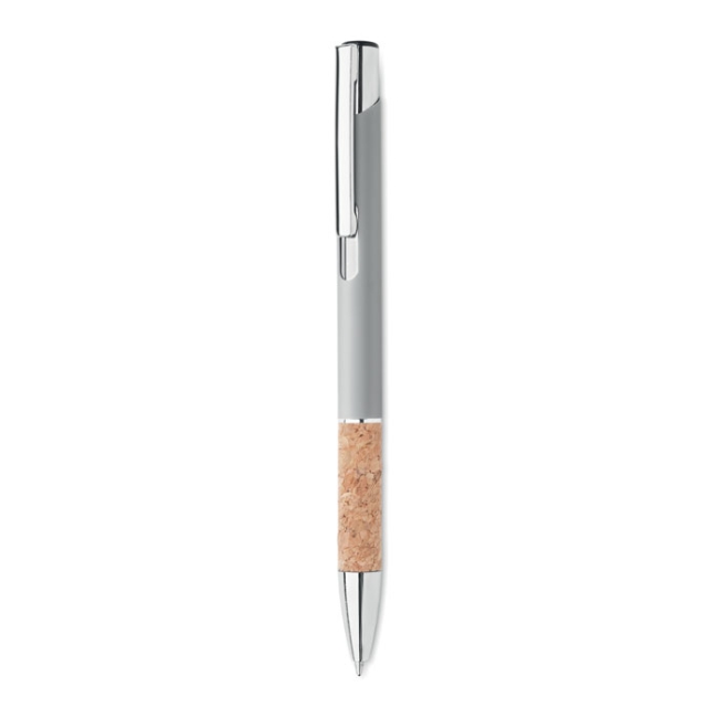 Push button aluminium pen