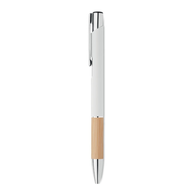 Push button aluminium pen