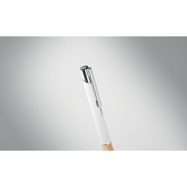 Push button aluminium pen