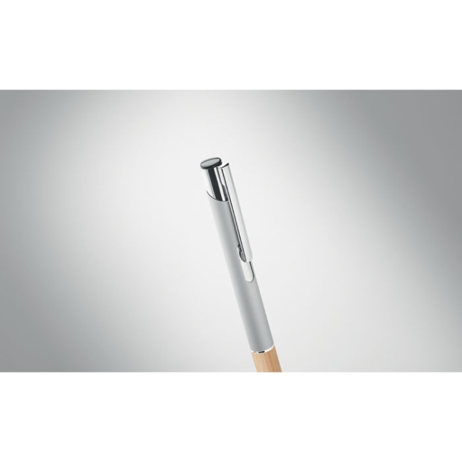 Stylo en aluminium encre bleue