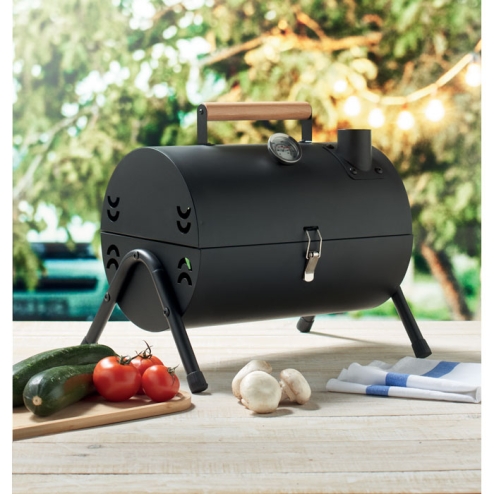Barbecue portable avec cheminée