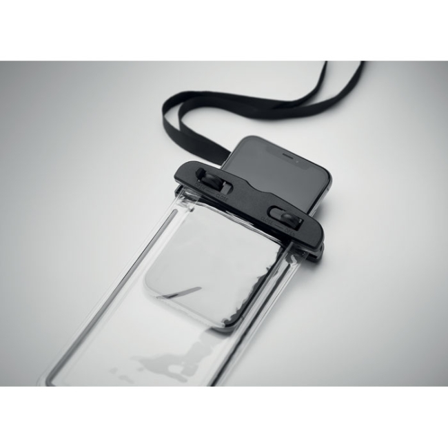 Waterproof smartphone pouch