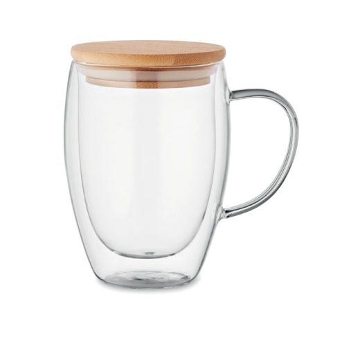Mug en verre double paroi 350ml