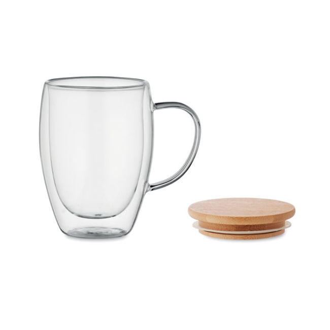 Mug en verre double paroi 350ml