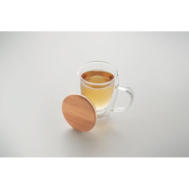 Mug en verre double paroi 350ml