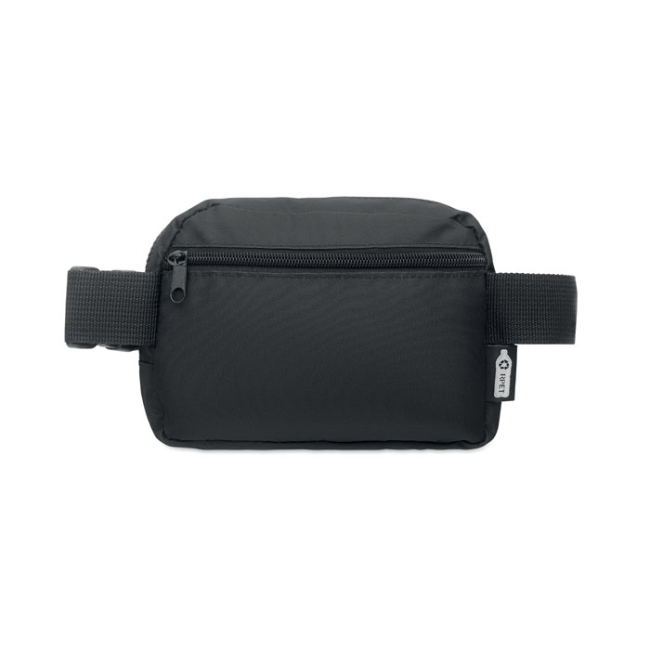 300D RPET polyester waist bag