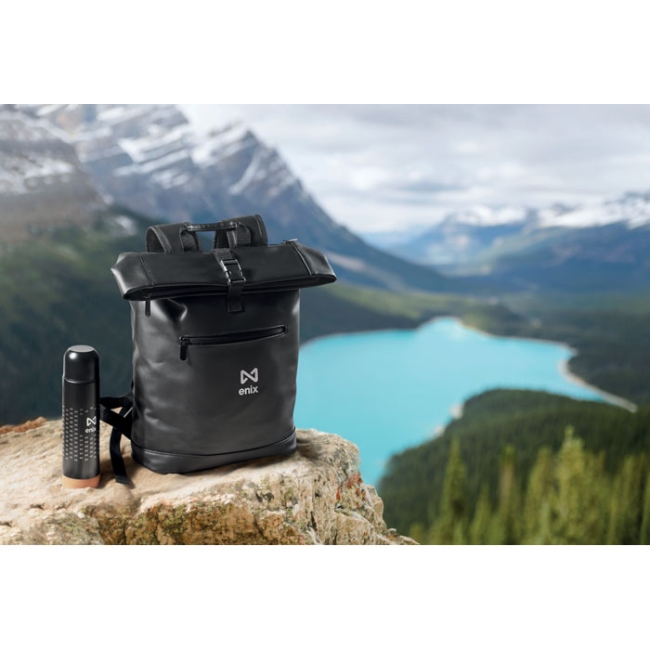 Sac à dos enroulable en PU