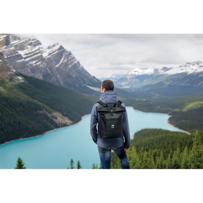 Sac à dos enroulable en PU