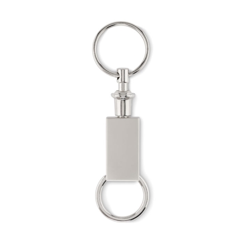 Pull apart split key ring