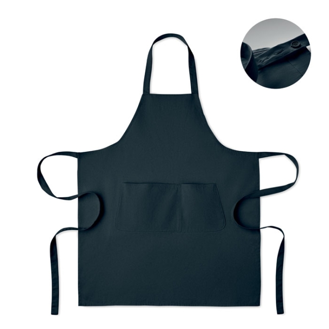 Organic cotton apron 240 gr/m²