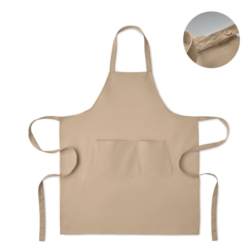 Organic cotton apron 240 gr/m²