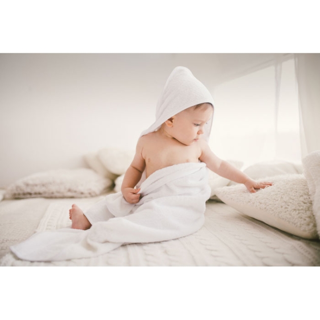 Cape de bain en coton