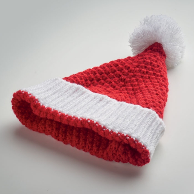 Bonnet de Noël en tricot