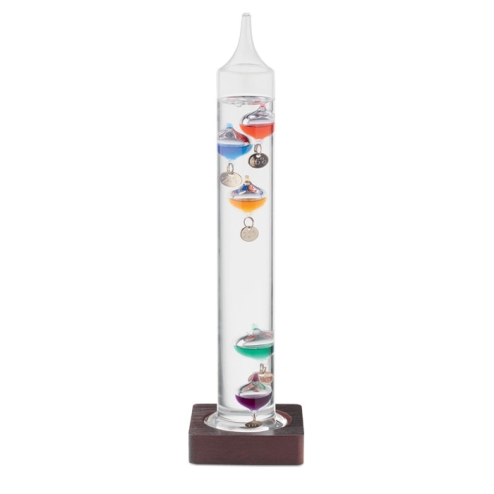 Galileo thermometer glass 28cm