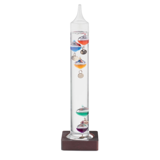 Galileo thermometer glass 28cm