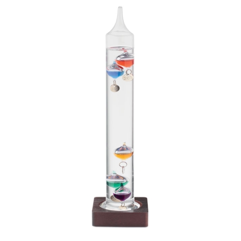 Galileo thermometer glass 28cm