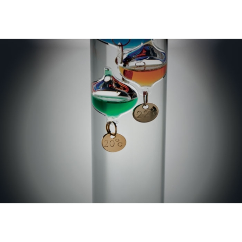 Galileo thermometer glass 28cm