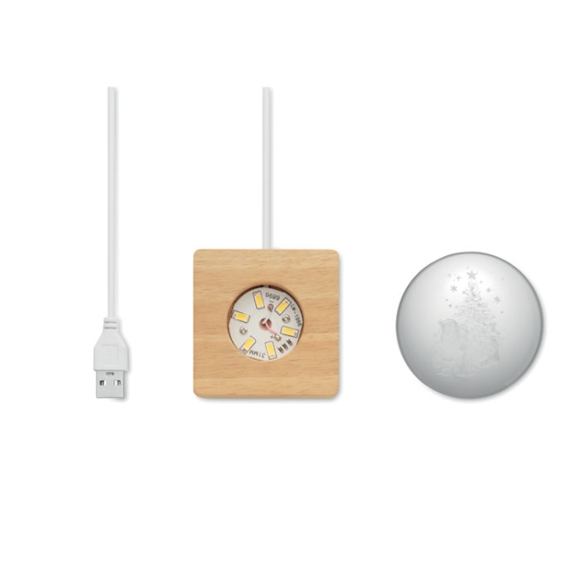 Christmas LED glass ball