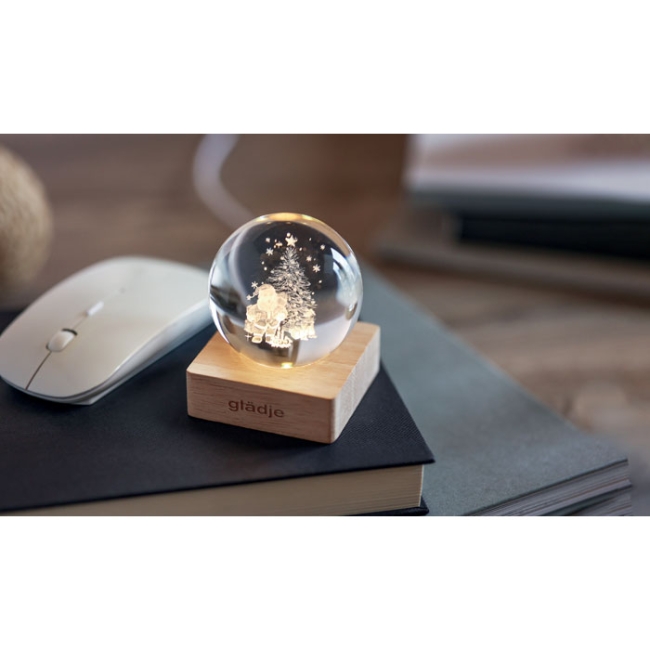 Christmas LED glass ball