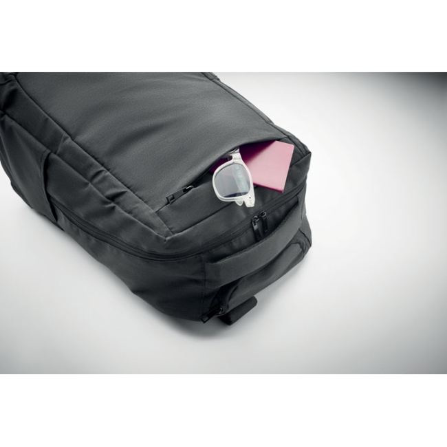 480D RPET backpack trolley