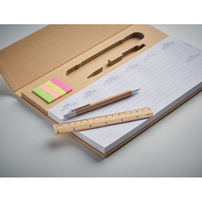 Agenda hebdomadaire de bureau