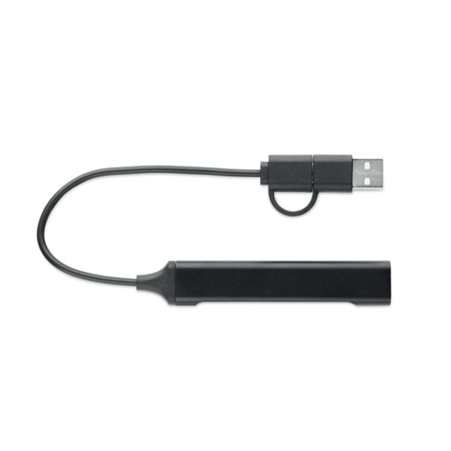 Hub USB 4 ports 19 cm