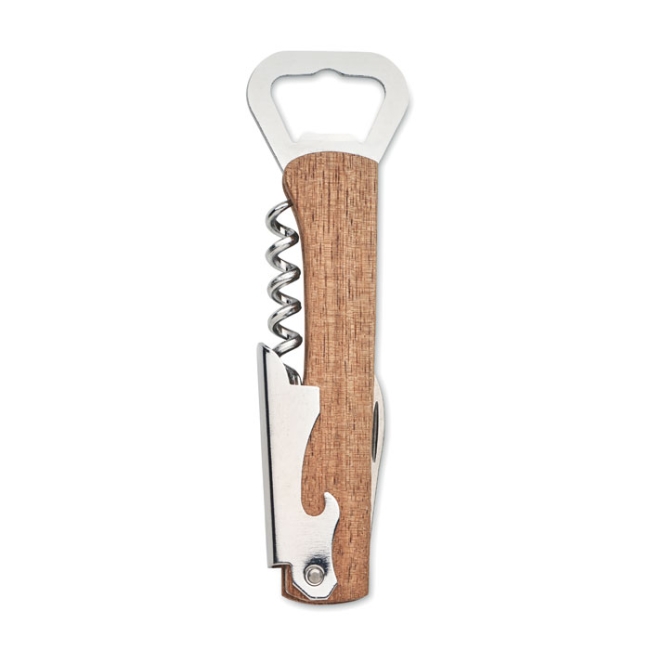 3 in 1 acacia bottle opener