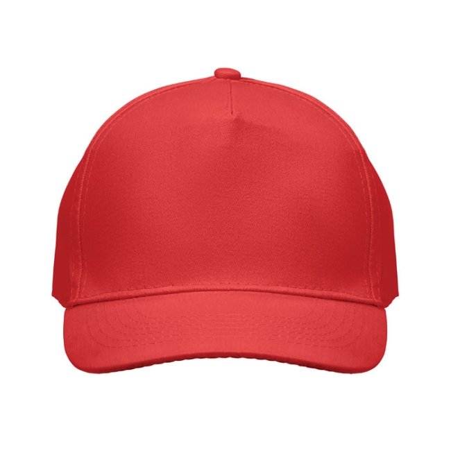CASQUETTE 5 PANNEAUX 180 GR/M