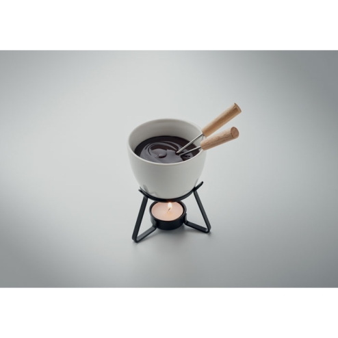 Ceramic fondue set 240 ml