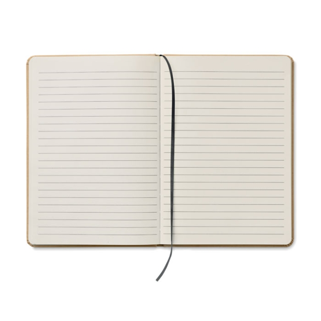 A5 notebook in recycled carton